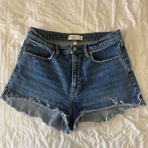 A&F High Rise Mom Short